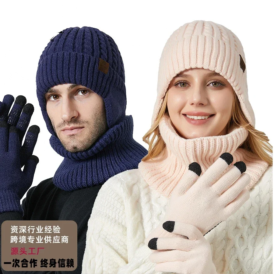‌3-in-1-winter-warm-set-for-couples-hat-scarf-gloves-set-outdoor-knit-beanie-for-men-women-touchscreen-gloves-warm-knitted-cap