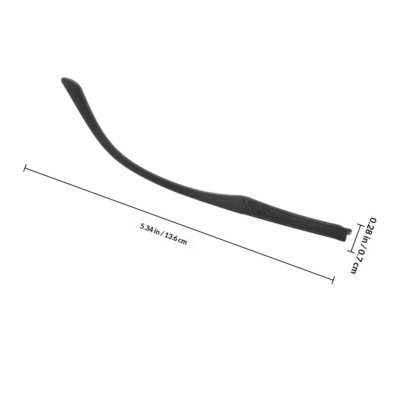1Pair Universal Eyeglass Temple Legs Tr90 Material Replacement Arms Lightweight Resilient Comfort Fit Repair Part for Sunglass