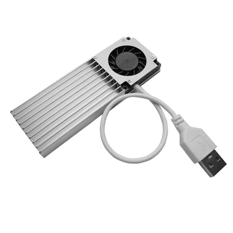 DIY Mobile Phone Radiator Cooling Artifact Solid State Drive Cooling Aluminum Sheet Usb Cooling Fan Notebook Radiator