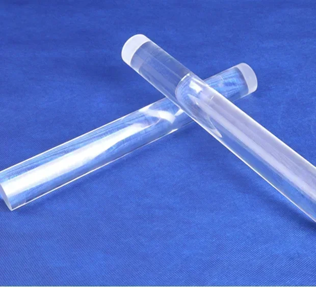 High Purity Polishing Clear 8mm 3mm 4mm 5mm 7mm 8mm 10mm 25mm Quartz Crystal Clear Polished Glass Wands/Quartz Glass Rods