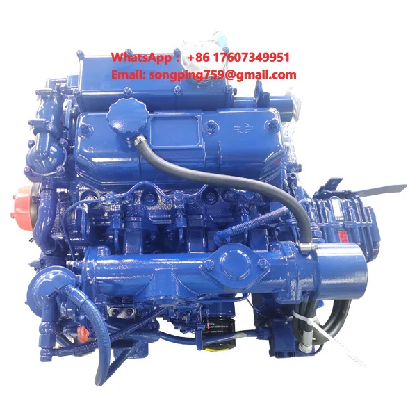 Yacht Engine 380J-3 High Speed Marine disel Engine with Gearbox Boat Engine 20.6kW
