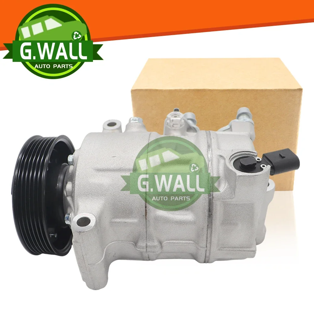New A/C AC Compressor For Volkswagen Caddy Eos Skoda Superb Yeti Fabia Seat Altea Leon Ibiza PXE16 1K0820859S 5N0820803A