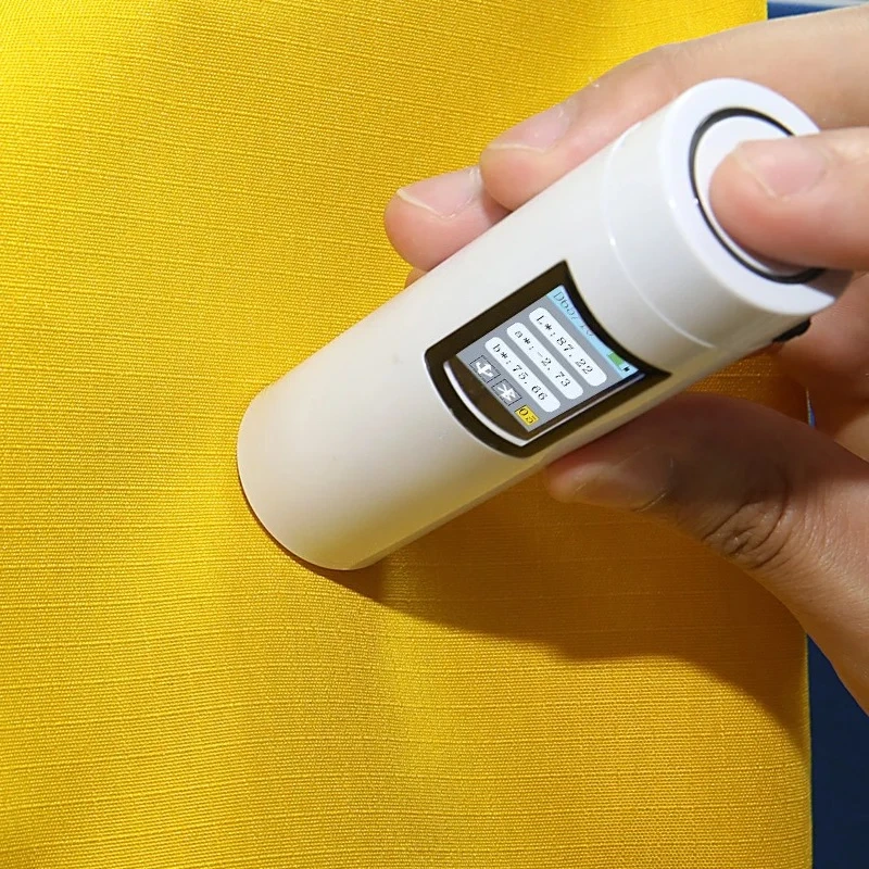 3NH CR3 Electronic Pocket Colorimeter Cheap Plastic Color Reader Meter D/8 SCI Smartphone APP Software for Textile Machine Use