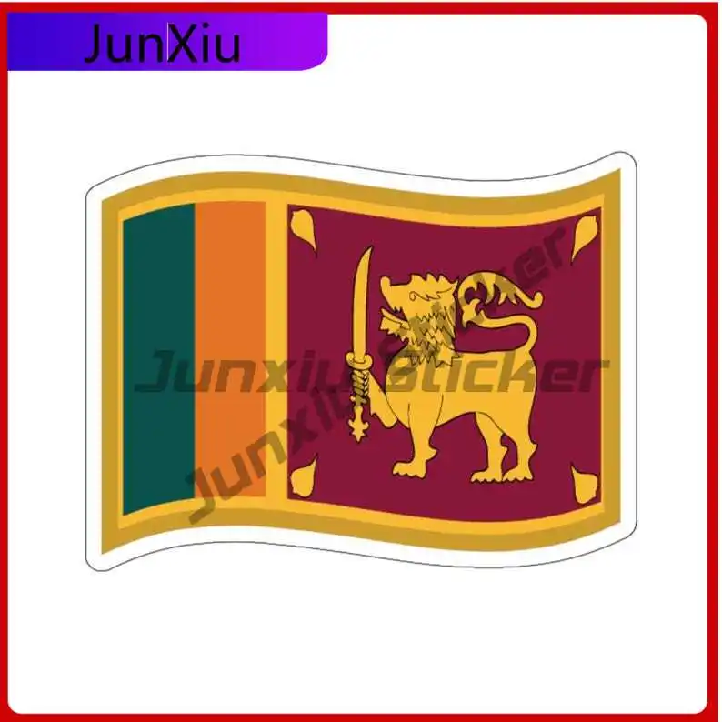 

Sri Lanka Drift Flag Stickers Decoration Decal Accessories For Laptop Suv Bodywork Bumper Window Phone/phone Case Stickers Pvc