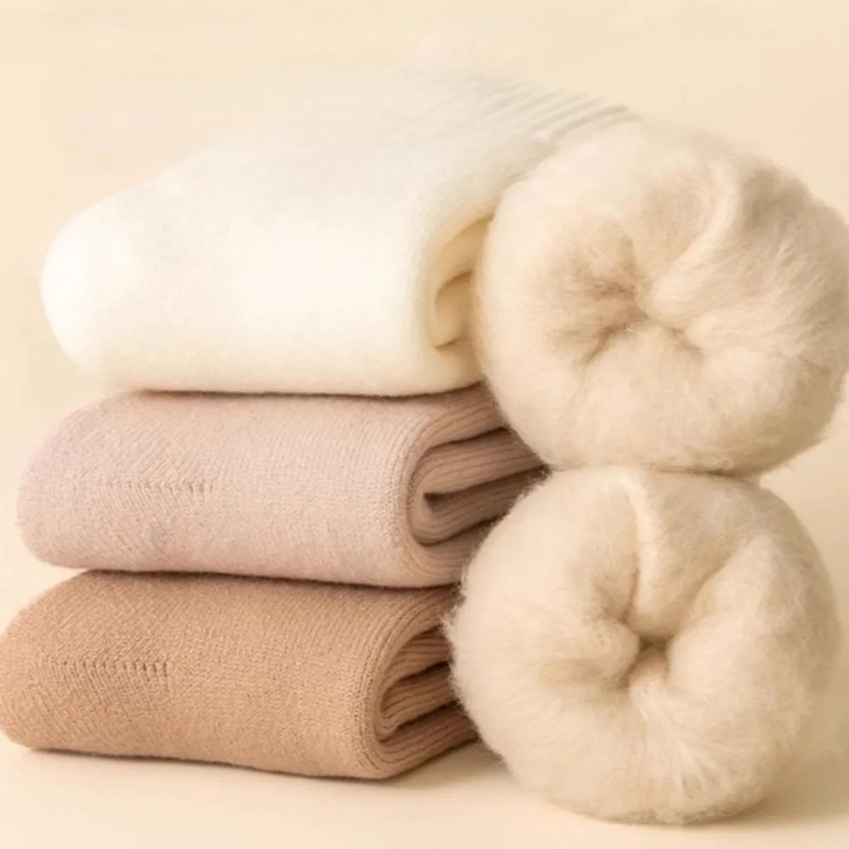 

Теплые носки для женщин на осень-зиму, утолщенные, теплые, дышащие, однотонные, носки-чулки, нижнее белье