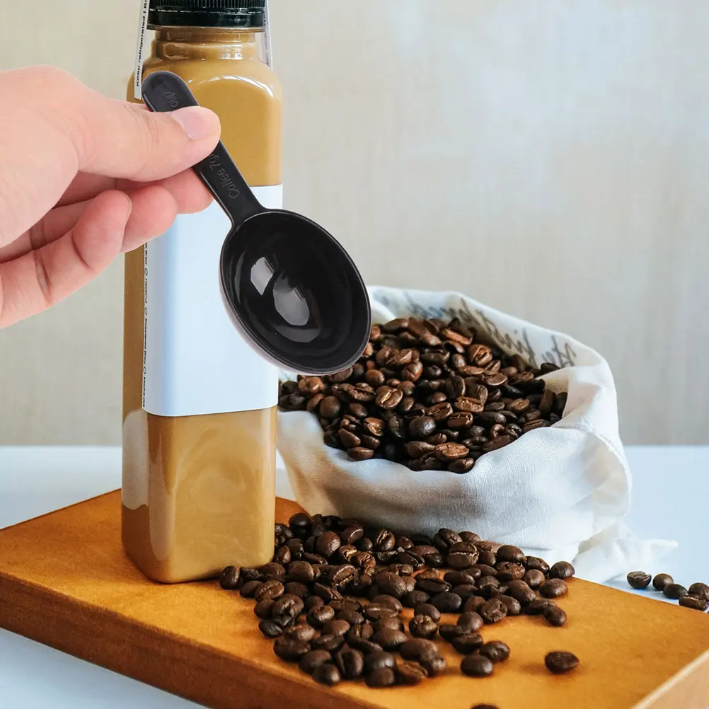 

10pcs Coffee Bean Measuring Spoon Scoop Kitchen Tool Ground Cup Loose Tea Durability Comfort Handle