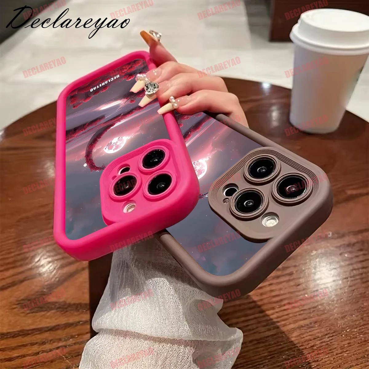 DECLAREYAO Matowe, cienkie etui z TPU na Xiaomi Mi 13T Pro 15 11 9T 14 12T Lite 13 11i Civi, silikonowe, odporne na wstrząsy