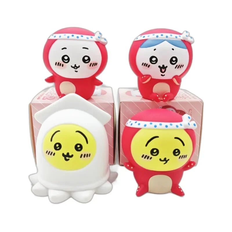 Chiikawa second generation Takoyaki Dress Up Series Octopus Squid Costume usagi Hatch Octopus model ornaments Christmas Gift