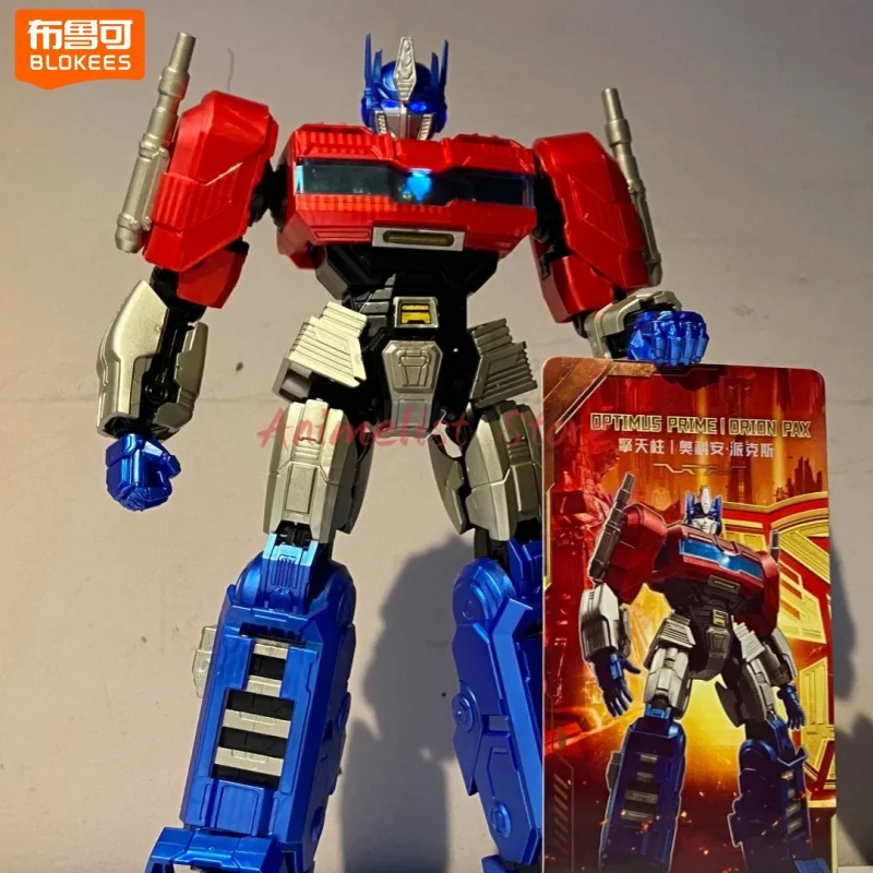 

Оригинальная сборная модель-конструктор Blokees Transformers One: Оптимус Прайм и Саундвейв, коллекционная фигурка, подарок-игрушка