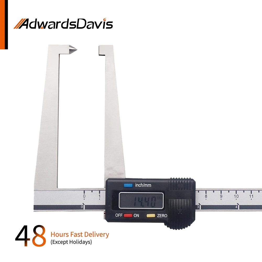 

Metric Inch Single Tip Digital Caliper Groove Thickness Measurement External Arc Radius Measurement Electronic Caliper 150 200mm