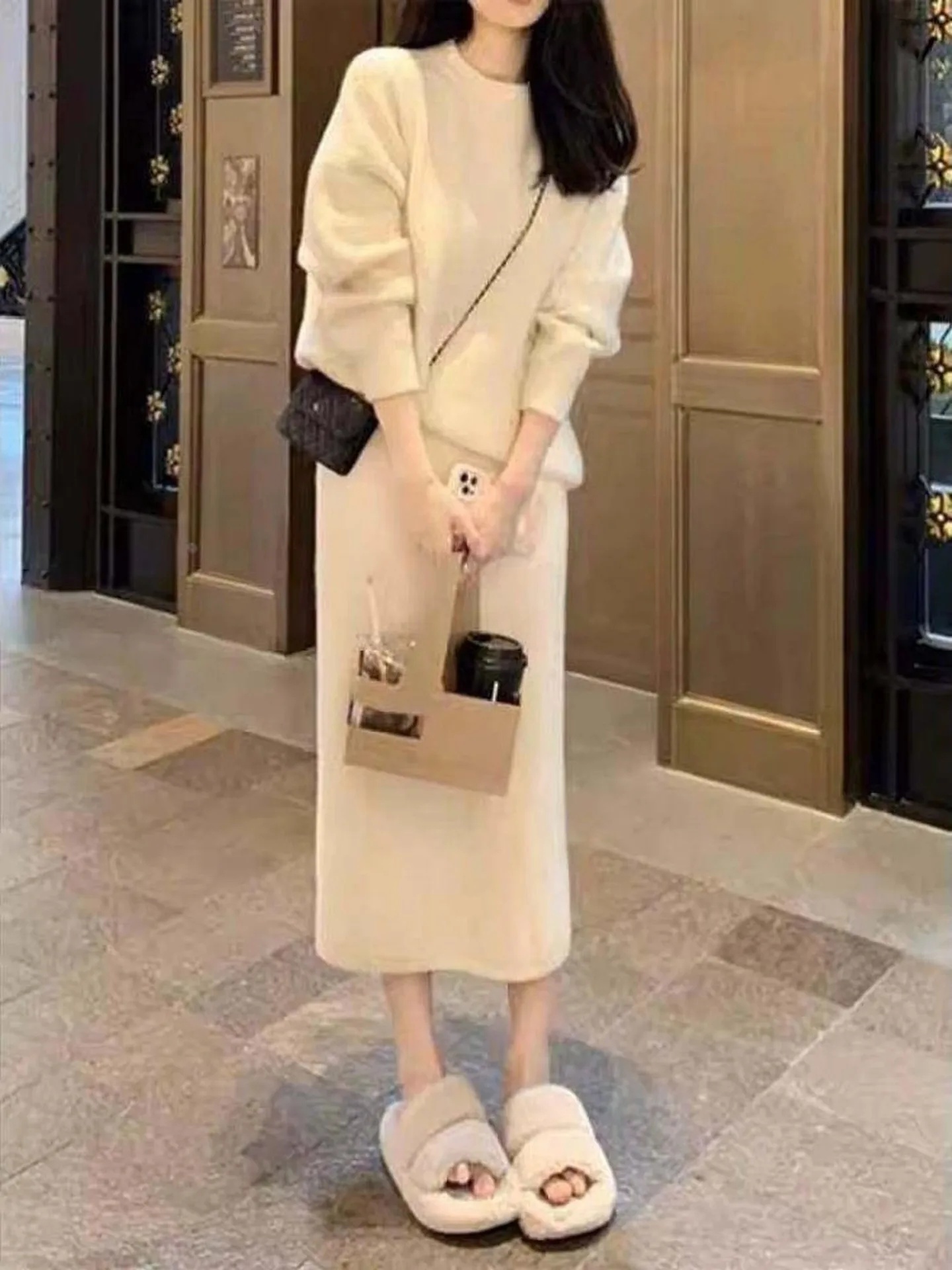 autumnal-women's-fashion-plus-size-skirt-set-2025-new-style-belly-concealing-anti-aging-two-piece-ensemble-elegant-plus-size