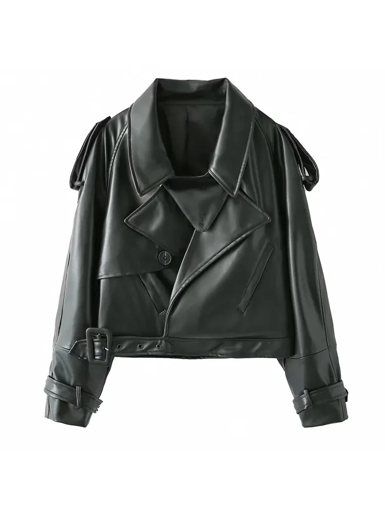 moda feminina lapela manga longa jaqueta de couro curto legal menina magro chery vermelho curto jaqueta motocicleta rua festa jaqueta