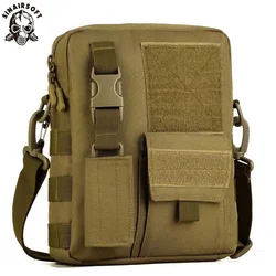 SINAIRSOFT Outdoor Sport Multifunction Messenger Bag Men EDC Pack Hiking Hunting Working Tools Mobile Phone Pouch Tote Bag