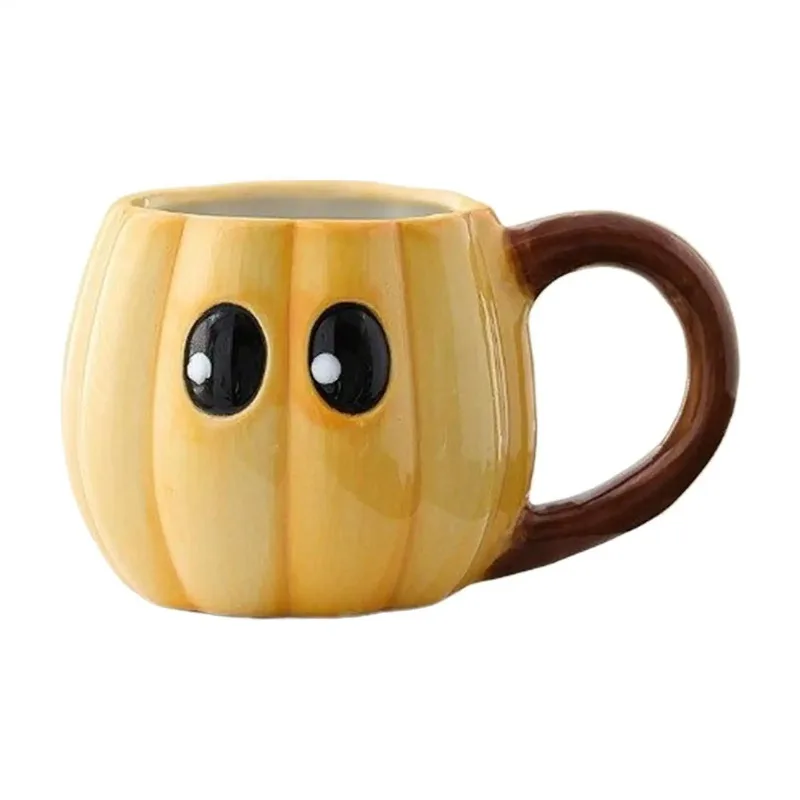 

Halloween Pumpkin Coffee Mug Coffee Mug Heat-Resistant Cute Cup Water Bottle Halloween Decorations For Kitchen Home Party