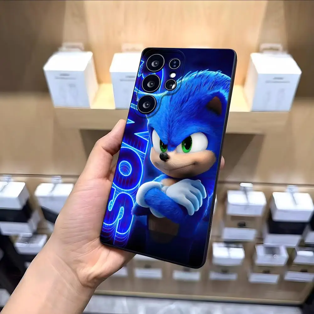 Милый чехол для телефона S-Sonics Hedgehog для Samsung S25 E S24 S23 FE S22 S21 S20 FE Plus Ultra Note20Ultra Black Soft Shell Милый чехол для телефона S-Sonics Hedgehog для Samsung S25 E S24 S23 FE S22 S21 S20 FE Plus Ultra Note20Ultra Black Soft Shell