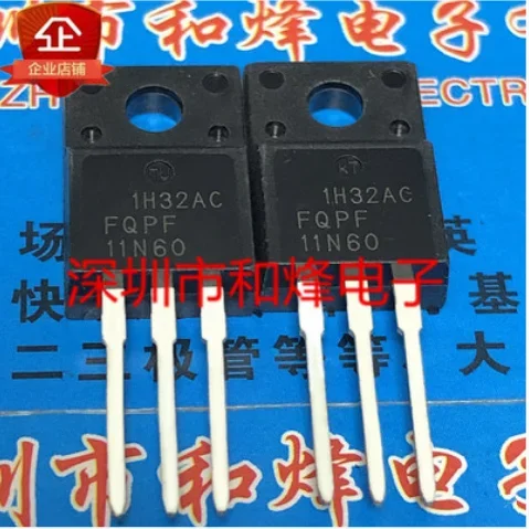 30PCS 50PCS FQPF11N60 TO-220F 600V 11A