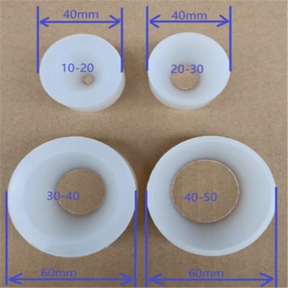 10pcs 10-50mm silicone pad capping head inner core capping machine accessories wear-resistant leather band washer