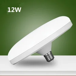 Led Bulb E27 Super Bright UFO Led Light Bulbs For Home AC220V Energy Saving Garage Lights 12W Indoor Lighting Ceiling Lamp