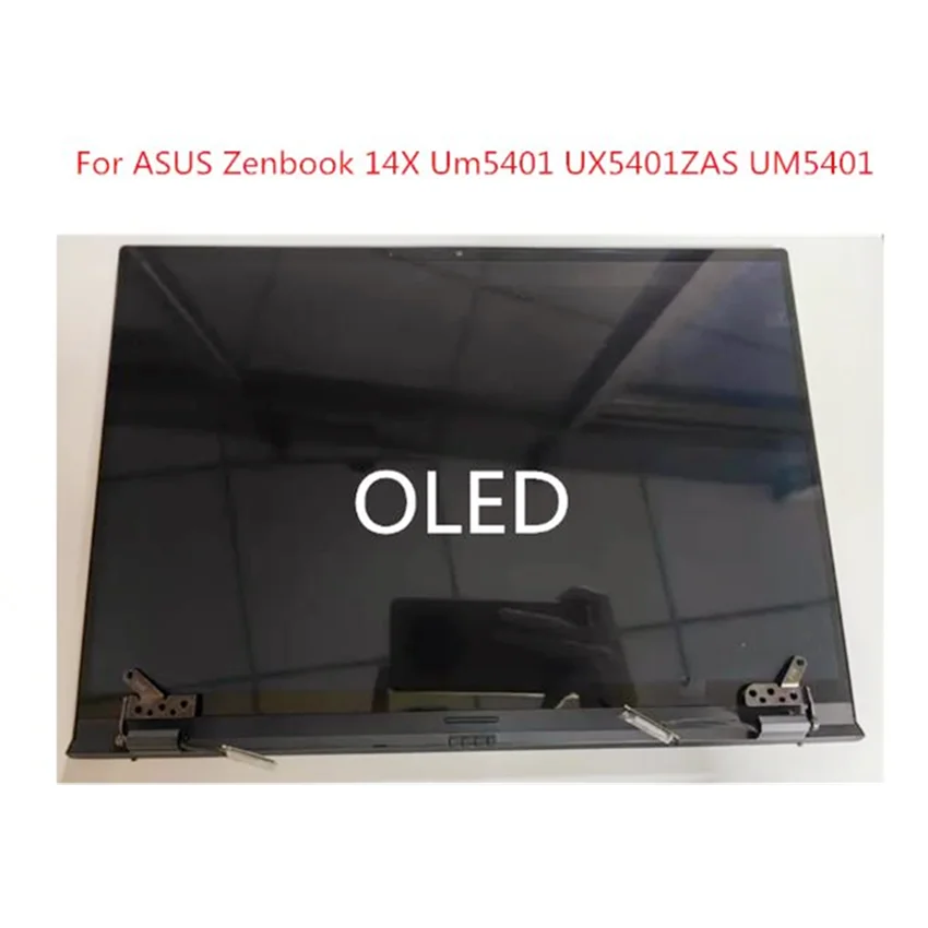 

Original 14" OLED For ASUS Zenbook 14X UX5401EAJ UX5401E UX5401ZAS UM5401 UP5401Display panel touch screen full assembly