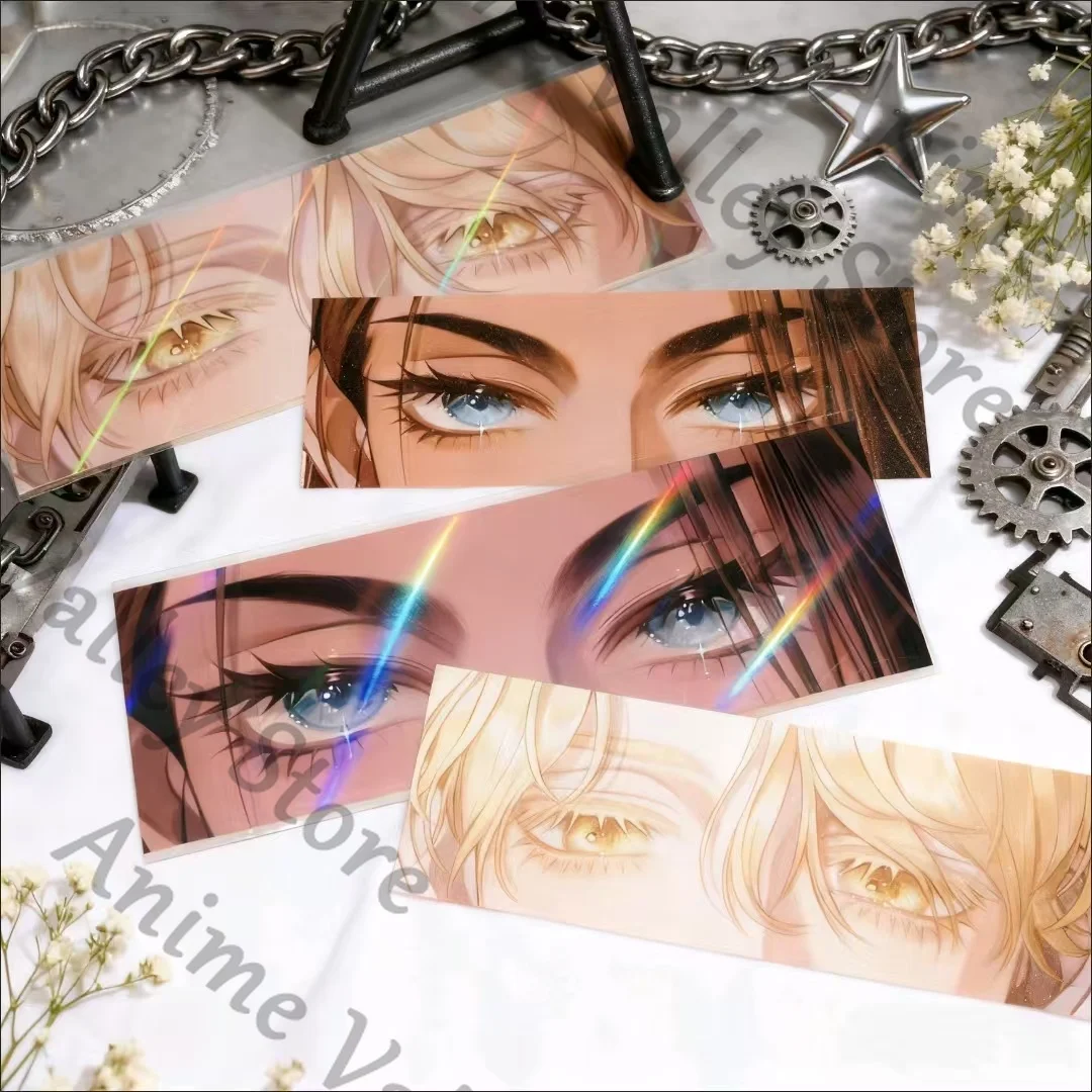 

Anime Alien Stage Luka Ivan Till Sua Mizi Hyuna Cosplay Three Changes Raster Card Cartoon Eyes Can Move Cards Bookmark Xmas Gift