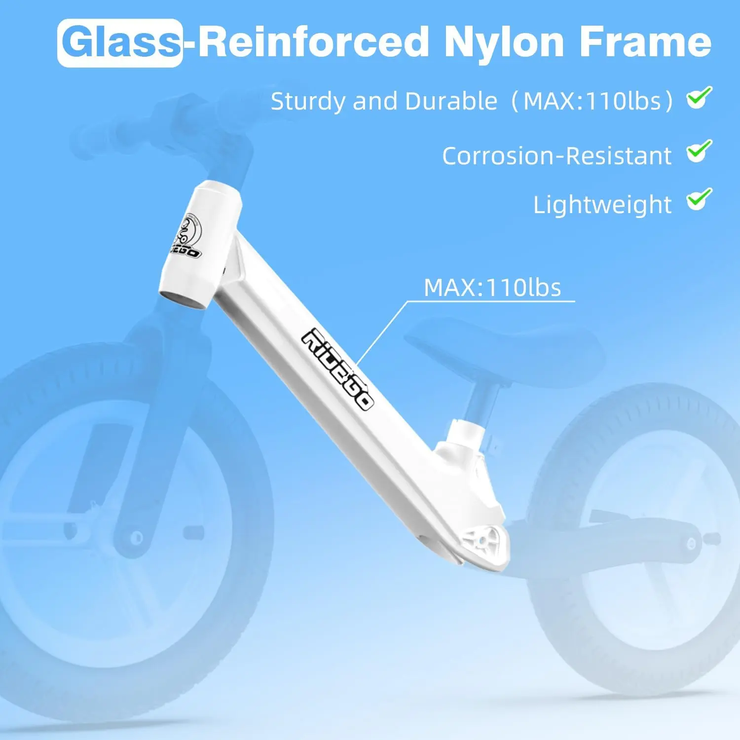 Rowerek biegowy dla dzieci w wieku 3-7 lat, 12 lub 14 cali, lekki rower dziecięcy z regulowanym siedziskiem, rower do pchania z oponami pneumatycznymi.