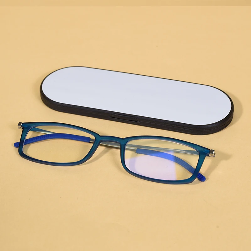 Anti-Blau-Lesebrille für Herren, magnetisches Gehäuse, modisch, 2025, Metallrahmen, hohe Qualität, für kleines Gesicht, praktische dünne Brillen + 2 – Detail 15