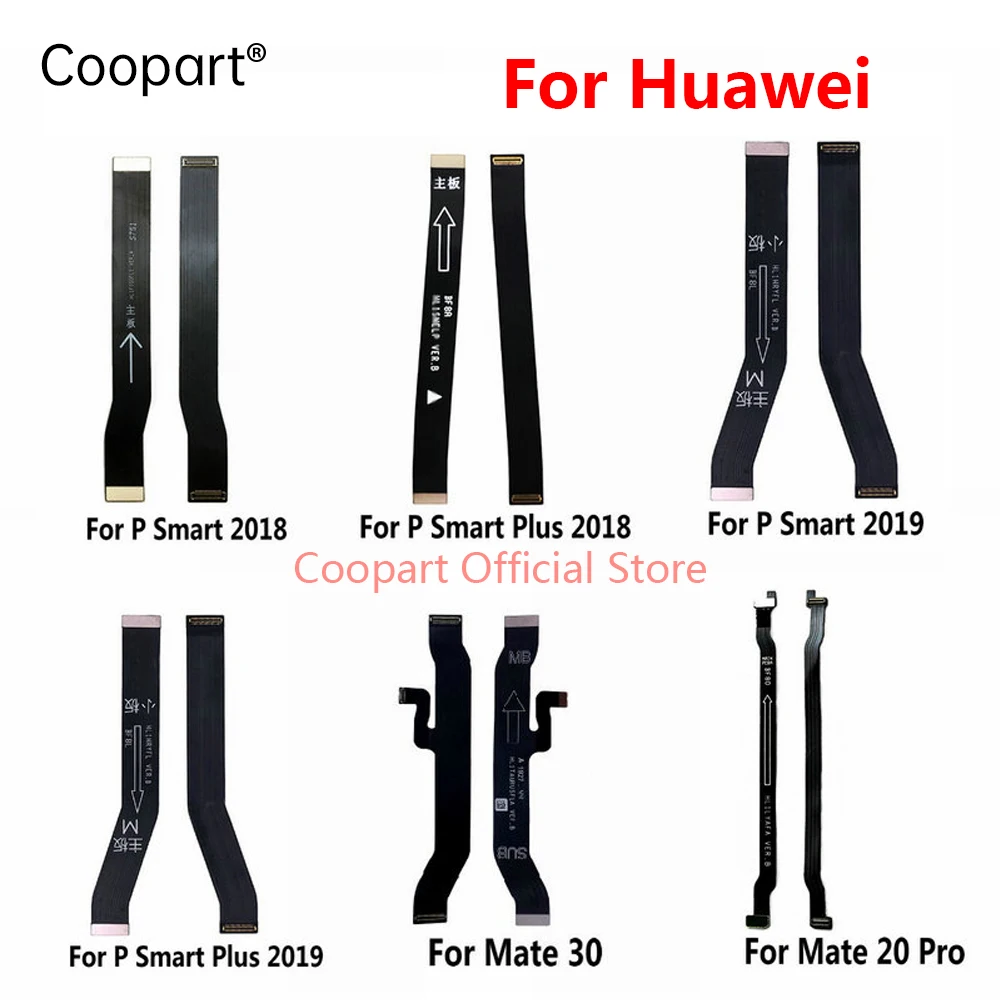 New Main Motherboard Connector Flex Cable Replacement For Huawei Mate 30 20 10 9 8 7 Pro Lite P Smart Plus 2019 2018 Phone parts