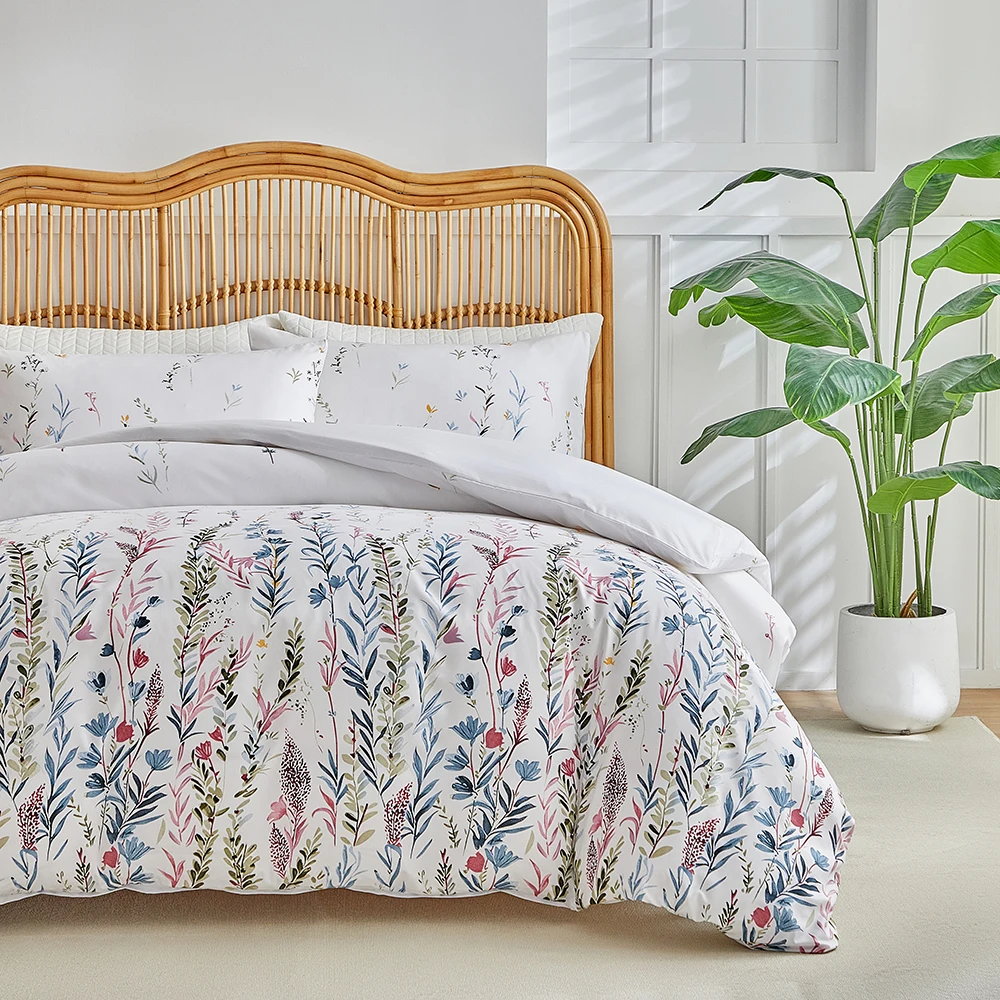 Duvet Cover Bedding Set Twin Full Queen King Size 135x200 Nordic Quilt Cover 240x220 Double Single Floral Bed Linen 200x200