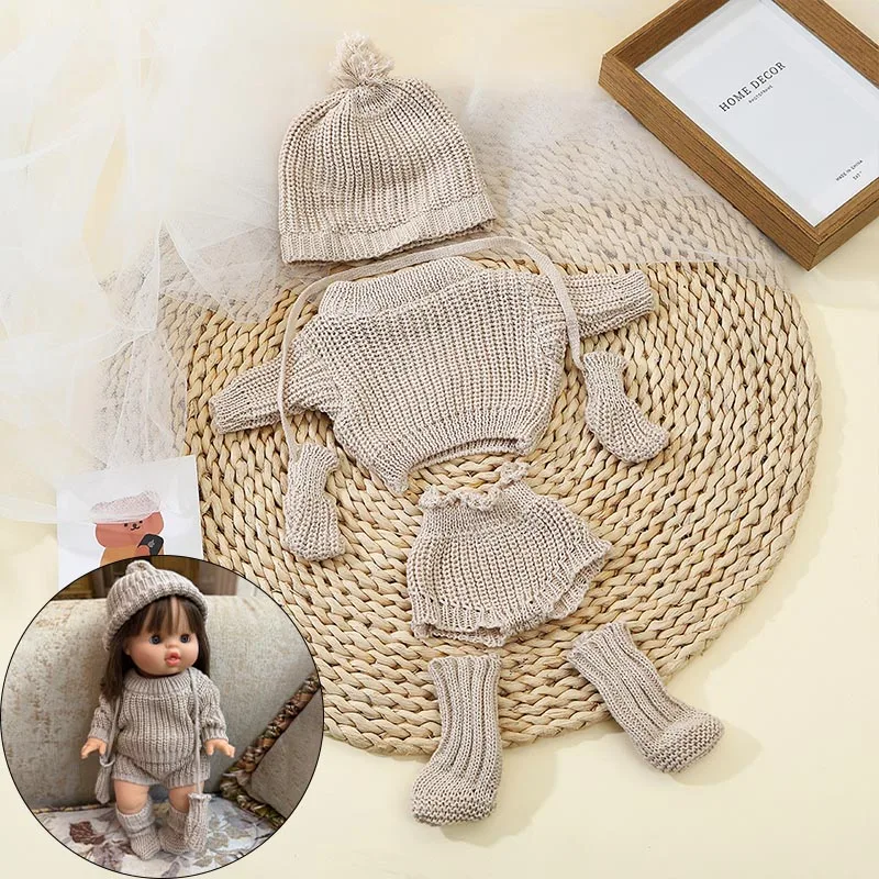 Poppen Kleding voor 34 cm 13.39 inch Mooie Jurk Vest Reborn Pop Babypoppen Kleding DIY Speelgoed Pop Accessoires forGirl reborn Pop