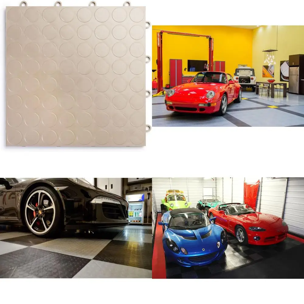 بلاط أرضية جراج كوبوليمر شديد التحمل غير قابل للانزلاق لسهولة التركيب والمتانة #1