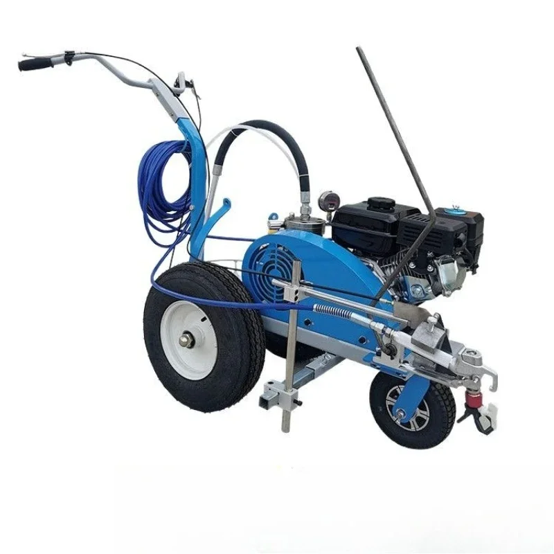 Cold spray plunger pump marking machine Community parking space Road marking machine Factory workshop Floor marking