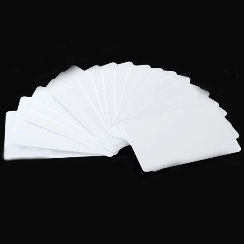 10pcs/lot UID 13.56MHz IC Clone copy Card Changeable Smart White Card Duplicator copy IC Card