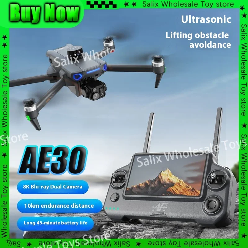 

In Stock AE301 Max 6000M LCD SC GPS Drone 8K Dual Camera 6G Wifi FPV 3-Axis Gimbal Professional Obstacle Avoidance Customized