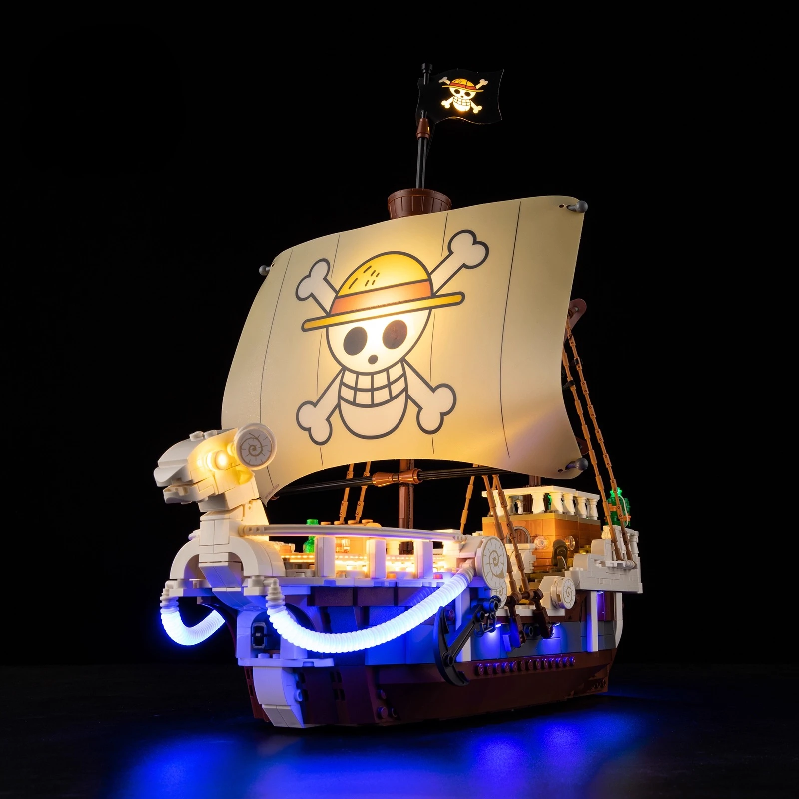 

Не включает модель, набор светодиодных фонарей для Going Merry Pirate Ship 75639, строительные блоки, кирпичи, набор игрушек для ламп «сделай сам»