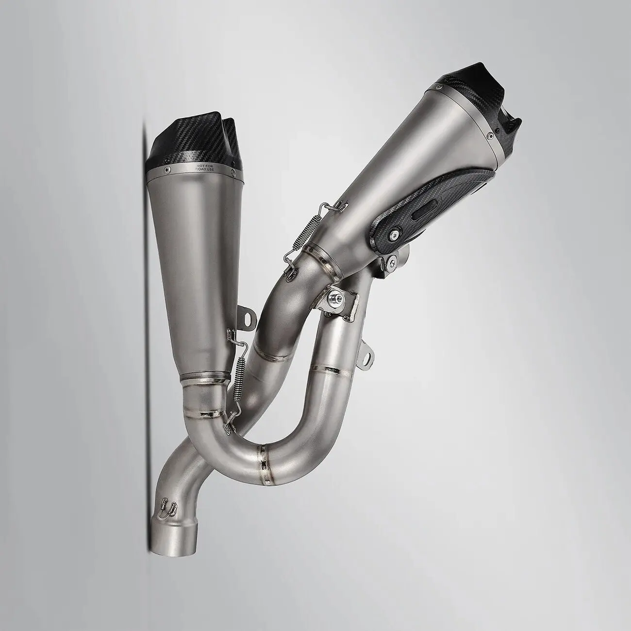 Factory Price Panigale V4 Motorcycle Tuning Exhaust Arrow Exhaust Titanium Mid-Tail Section V4 SP Mullfer