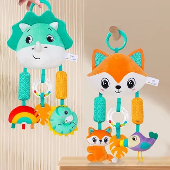 Rainbow Plush Hanging Activity Toy 3