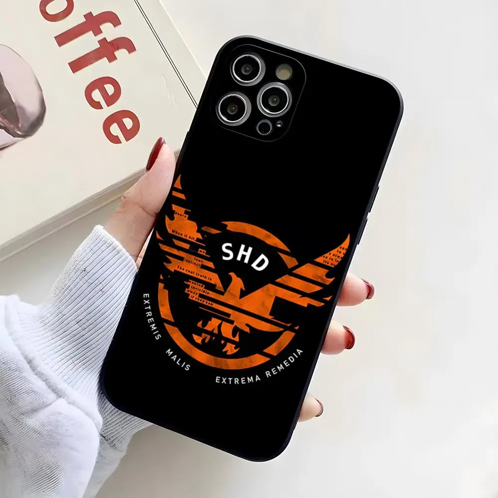 حافظة هاتف T-The D-Division 2 لهاتف آيفون 17 برو ماكس 16 15 14 برو ماكس 13 11 X Xs Xr 8 7Plus غطاء سيليكون #4