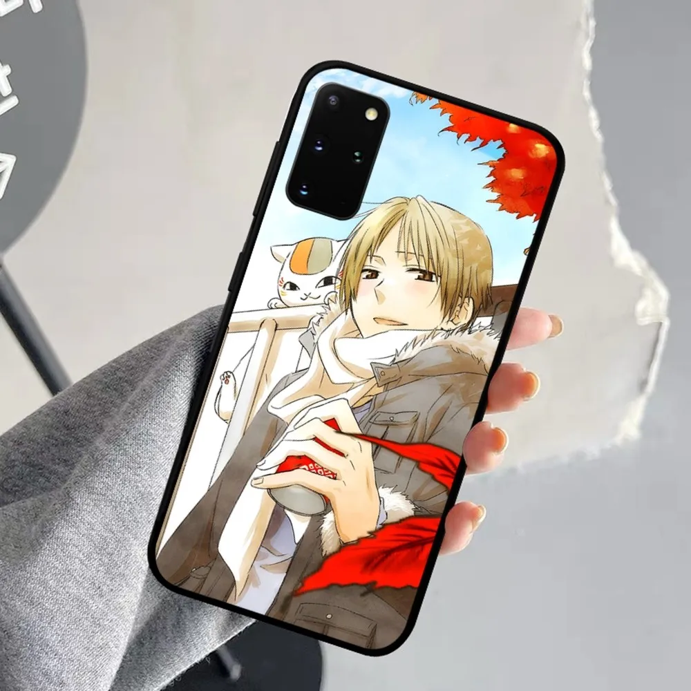 Natsume Yuujinchou Cat  Phone Case For Samsung S 9 10 20 21 22 23 30 23plus lite Ultra FE S10lite Fundas