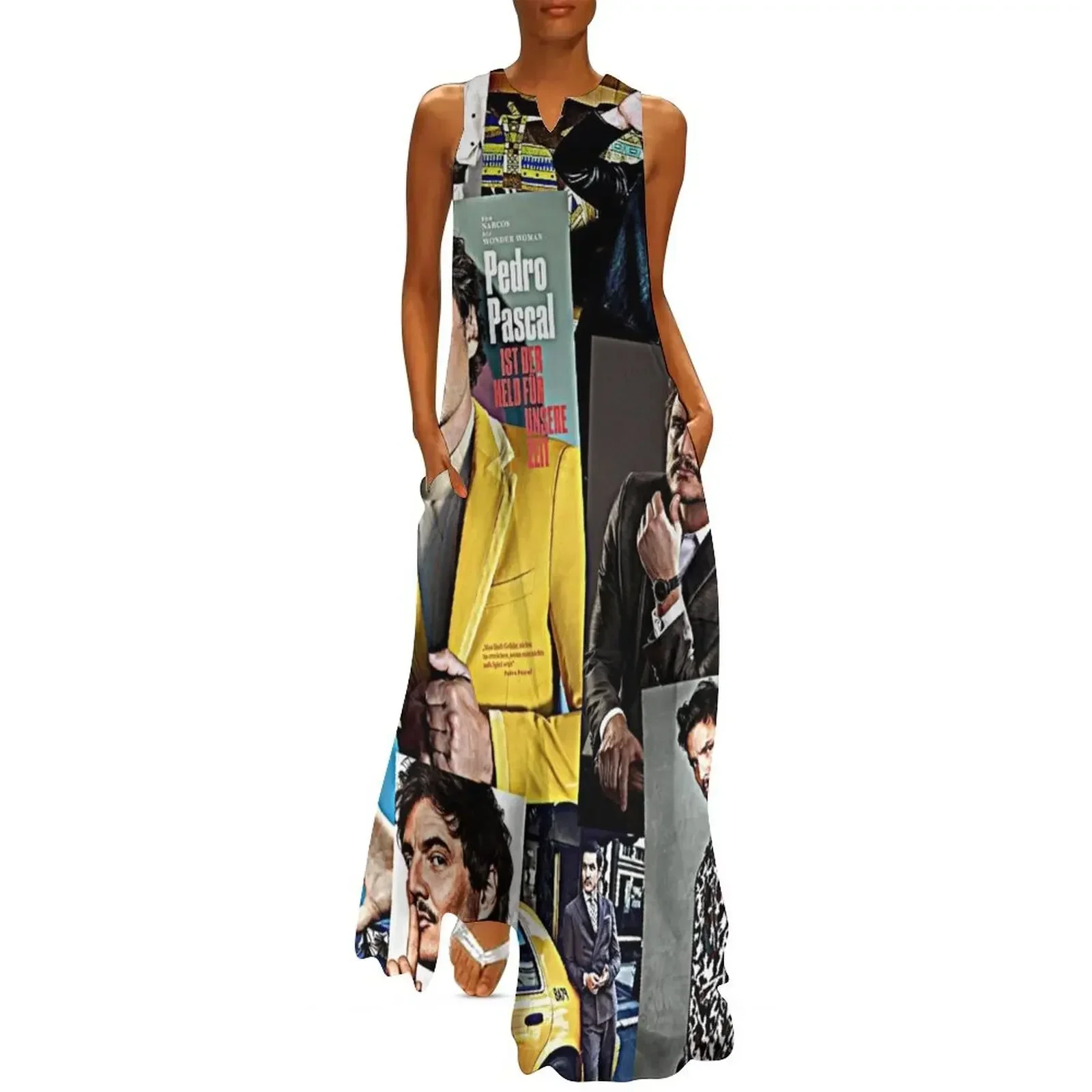 

pedro pascal Long Dress elegant party dress for women 2025 Long dresses evening dress women Clothing