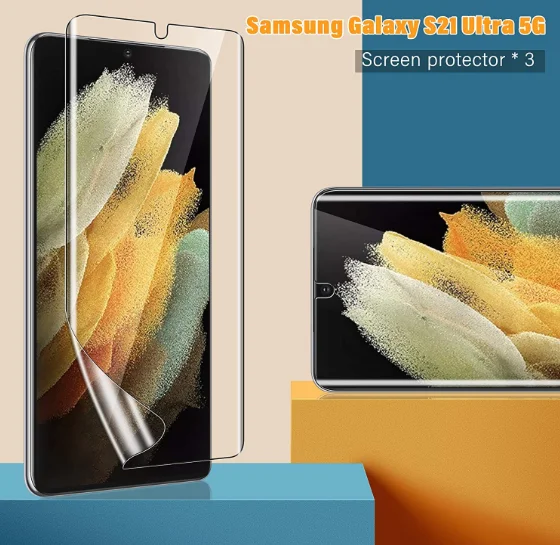 3 Dành Cho Samsung Galaxy Samsung Galaxy A73 A53 M13 5G Màn Hình Bảo Vệ Hydrogel Cho Samsung A10 M20 A20 A30 a40 A50 Màng Bảo Vệ