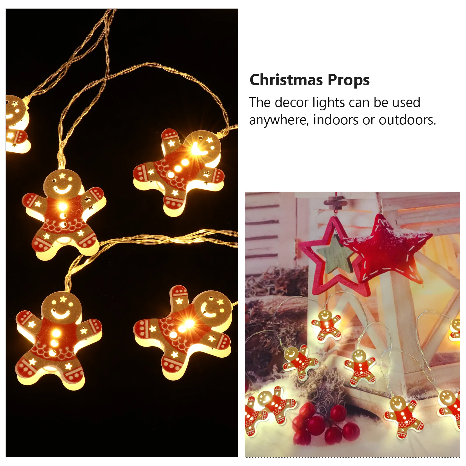 1Set Weihnachten Schneemann LED String Licht 10 Leds Urlaub Party Dekoration Indoor Outdoor Festliche String Licht Weihnachten Liefert