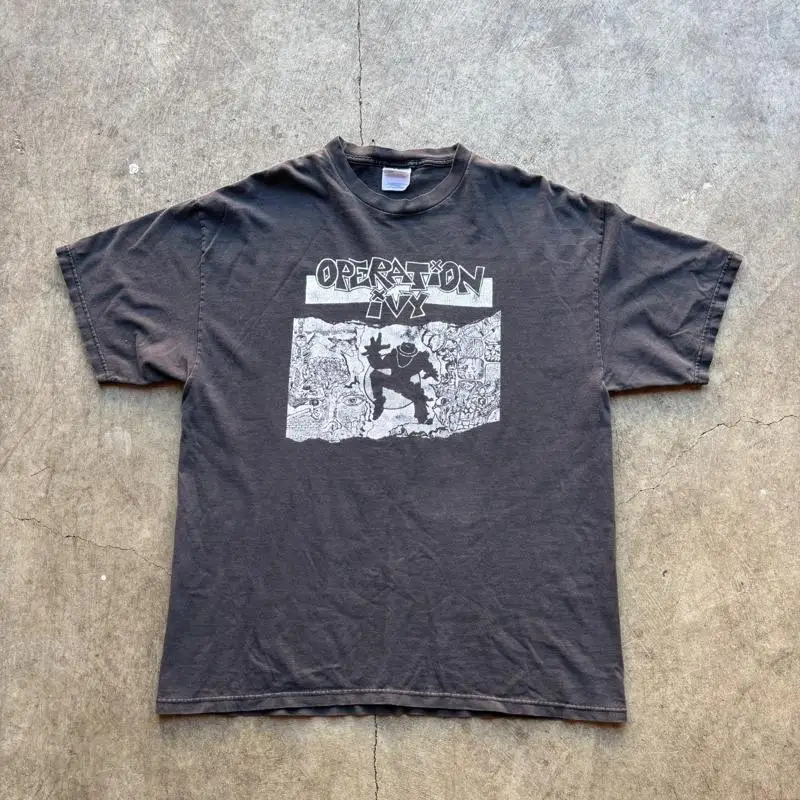 

Rare Vintage 90S Operation Ivy Lookout Records Punk Band T Shirt Flawless Sz Xl