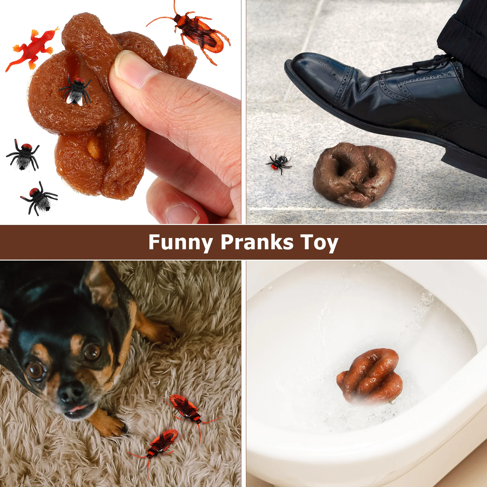 Kak Speelgoed Fake Prank Pranks Halloween Decoratie Binnenbenodigdheden Plastic Rekwisieten Kind