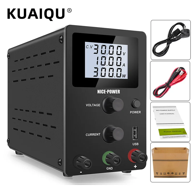 

30V5A Digits DC Switching Power Supply 30V 10A Laboratory Power Supply 60V 5A 120V 3A For Phone Repair Charging Batteries DIY