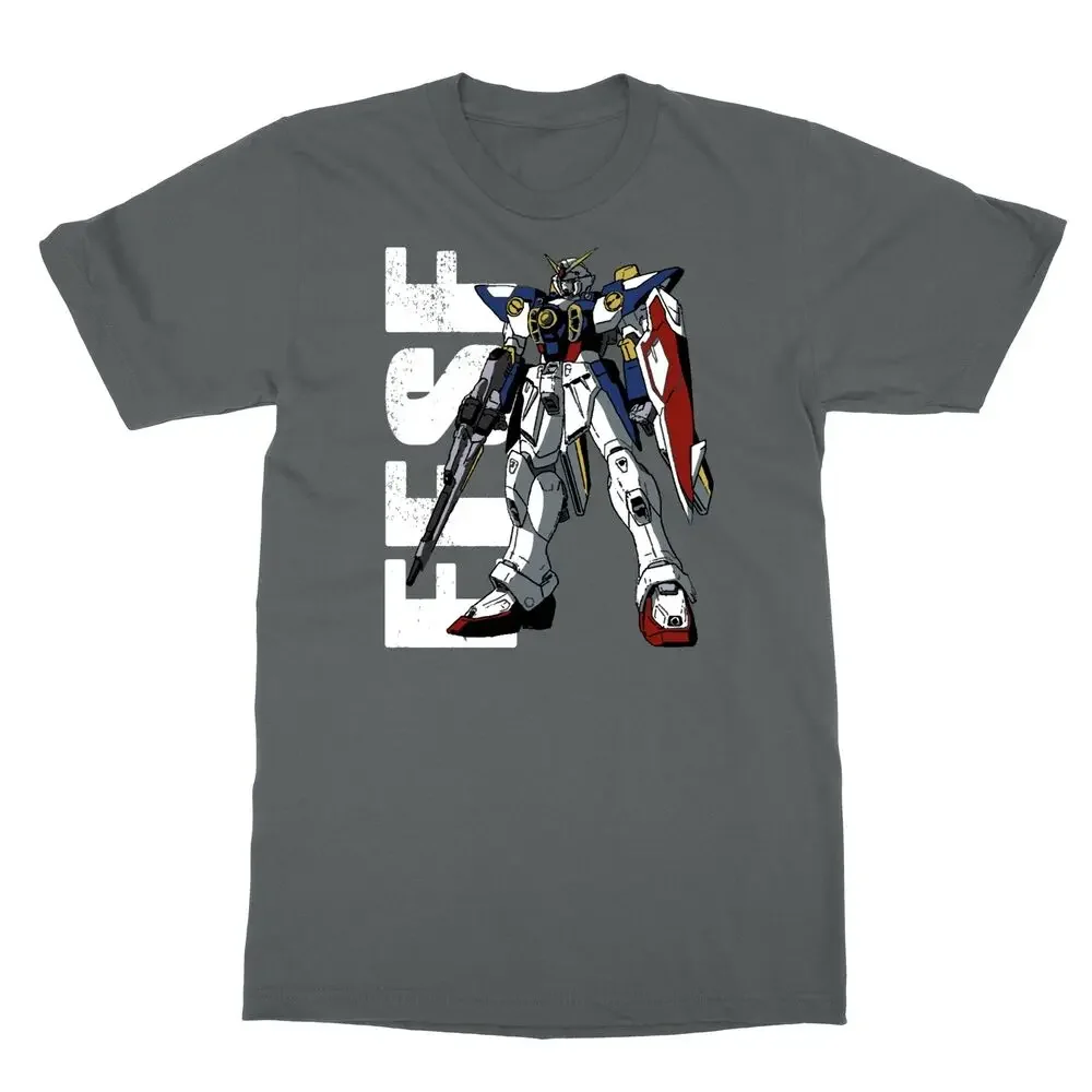 Gundam 50 Birthday Annivesary Men's T-ShirtAnime Graphic Unisex T-shirt Y2K Summer Short SleeveAnime pattern  