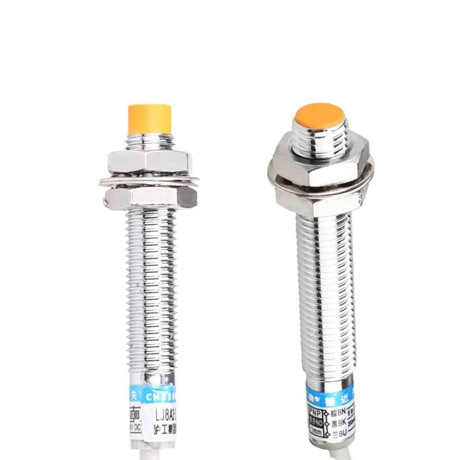 LJ18A3-1 LJ18A3-2 Salida PNP/NPN 6-36VDC/90-250VAC Distancia de detección 1-2 mm Interruptor de sensor de proximidad M8 de apertura/cierre normal