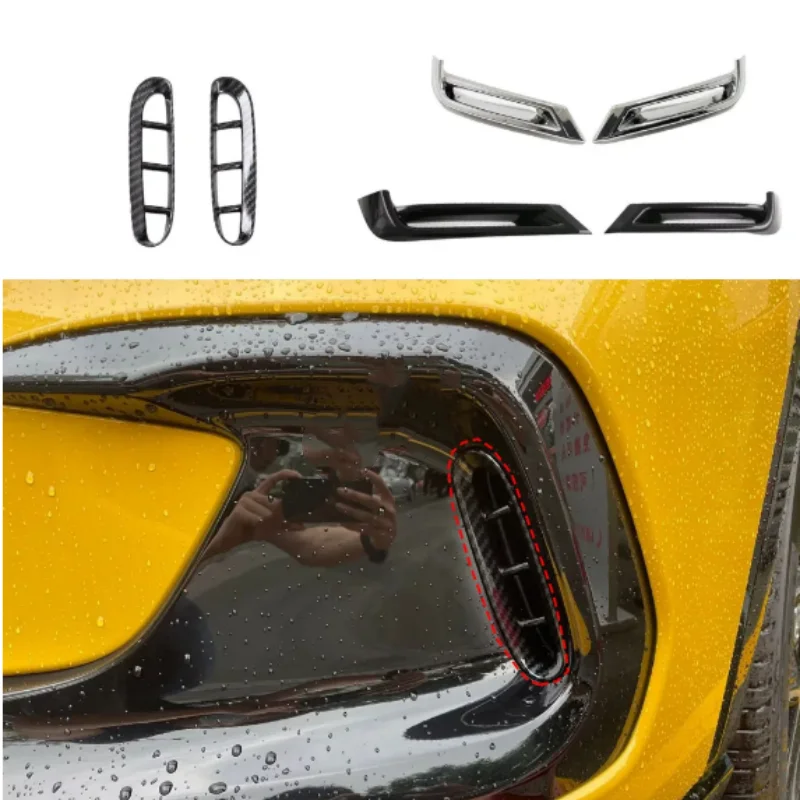 

For Honda XR-V ZR-V HR-V Vezel 2022 2023 2024 Front Fog Light Lamp Frame Covers ABS Chrome Eyebrow Car Accessories Trim HRV ZRV