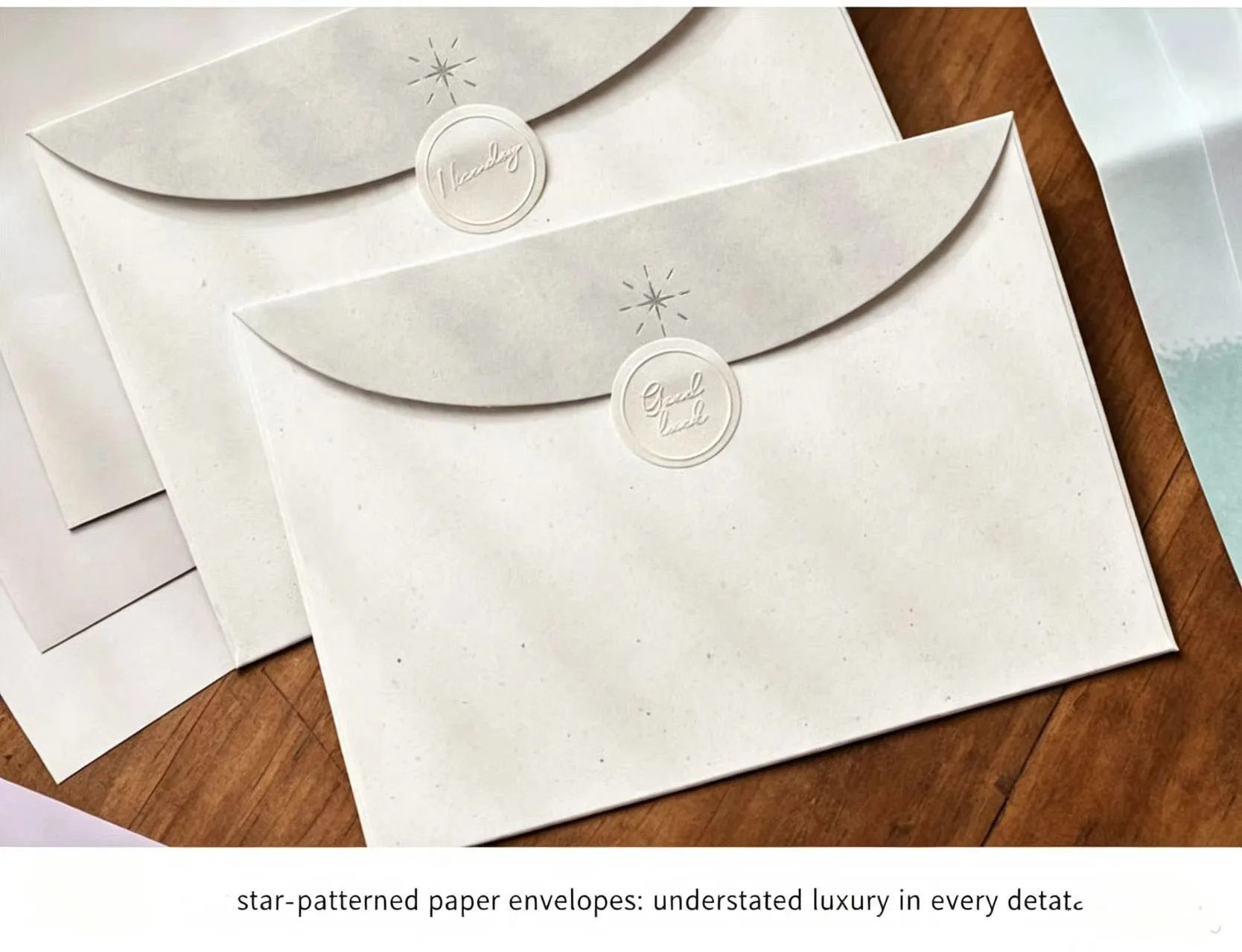 4Pcs Letter Paper +1Pc Envelope +1Pc Seal Sticker Set, Literary Fresh Style Handwritten Letter, Festival Invitation Love Letter