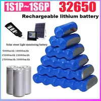 3.2V LiFePo4 32650 Rechargeable Lithium Iron Phosphate Battery Pack with BMS Solar Street Light Monitoring Outdoor Floodlight