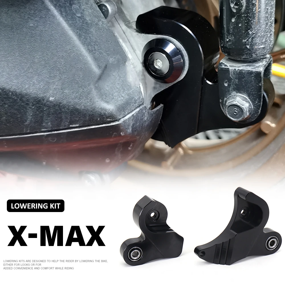 

New Motorcycle Accessories Rear Lowering Kit Lower Link Aluminum For Yamaha X-MAX300 XMAX300 X-MAX 300 XMAX 300 2021 2022